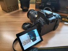 Nikon D5300 set AF-P 18-55mm VR + AF-S 55-200mm VR | prima proprietà | IMBALLO ORIGINALE & fattura