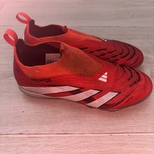 ADIDAS PREDATOR ELITE LACELESS SG - Lucid Red - UK 3