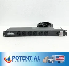 Tripp-Lite RS-1215 12-Outlet PDU Rack-Mount Pwr Strip 120V/15A FREE SHIPPING 🚚