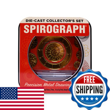 Spirograph Die-Cast Collectors Set Special Edition Arts And Crafts Kids Toys