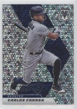 2021 Panini Mosaic Quick Pitch Silver Mosaic Prizm Carlos Correa #107 uk2