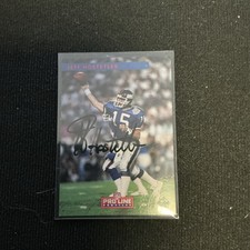 1992 Pro Line Jeff Hostetler Certified Auto Autograph #1 Giants