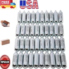 High-Grade 12-Gram CO2 Cartridges for Pellet Guns - Pack of 40, Clean Operation