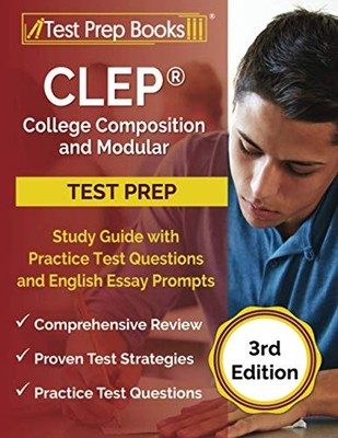 CLEP COLLEGE COMPOSITION AND MODULAR STUDY GUIDE WITH By Joshua Rueda BRAND NEW