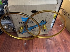 HARO LEGNEDS 29 INCH GOLD WHEELSET 29" BMX BIKE BIKES SE WHEEL SET SEALED
