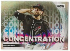 2025 Topps Stadium Club CORBIN BURNES Insert CONCENTRATION Card