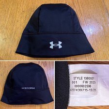 EUC Under Armour UA Storm Launch Beanie Men's Sports Cap NWT 1380001-001