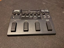 Korg G3 Guitar Performance Processor Multi Effect Pedal in original box