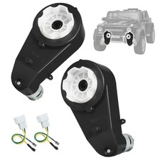 2 Pcs Kids Ride On Car Gearbox 550 24V Motor 40000RPM, Electric Motor Gearbox...