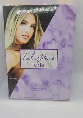 NIB  LeLe Pons X Tarte Eye & Cheek Palette (Eyeshadow/Blush/Highlighter)