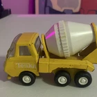 Tonka Vintage Yellow Cement Mixer Truck Pressed Steel & Plastic