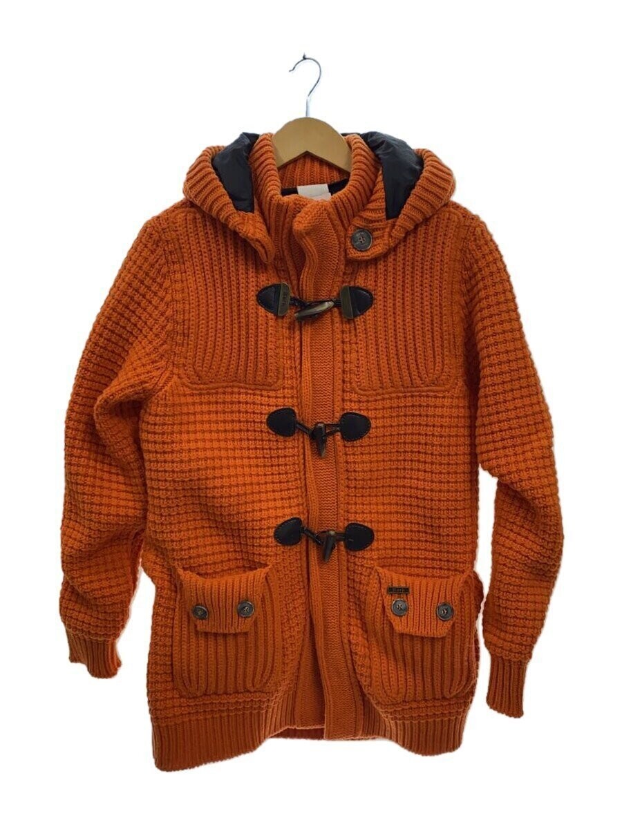 BARK Wool S Coat Orange Solid Jacket Used - image 1