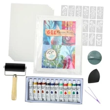 Gel Printing Plate kit - Gel Plate Printing for Mixed Media Art, 8" X 10" 8x10