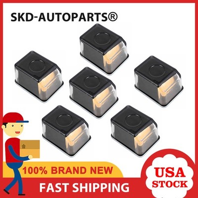 6PCS Glass Box Fuel Filter For John Deere AR50041 4020 4320 4430 4520 4630