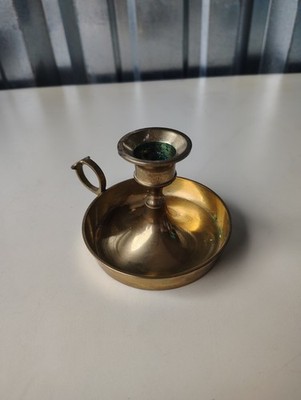 Vintage Brass Candlestick Holder