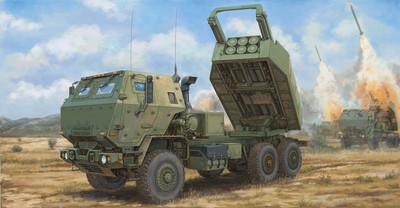 Trumpeter 01041 M142 HIGH MOBILITY ARTILLERY ROCKET HIMARS 1:35 Modellbausatz