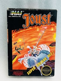 Joust Nintendo Entertainment System NES CIB W/ Manual