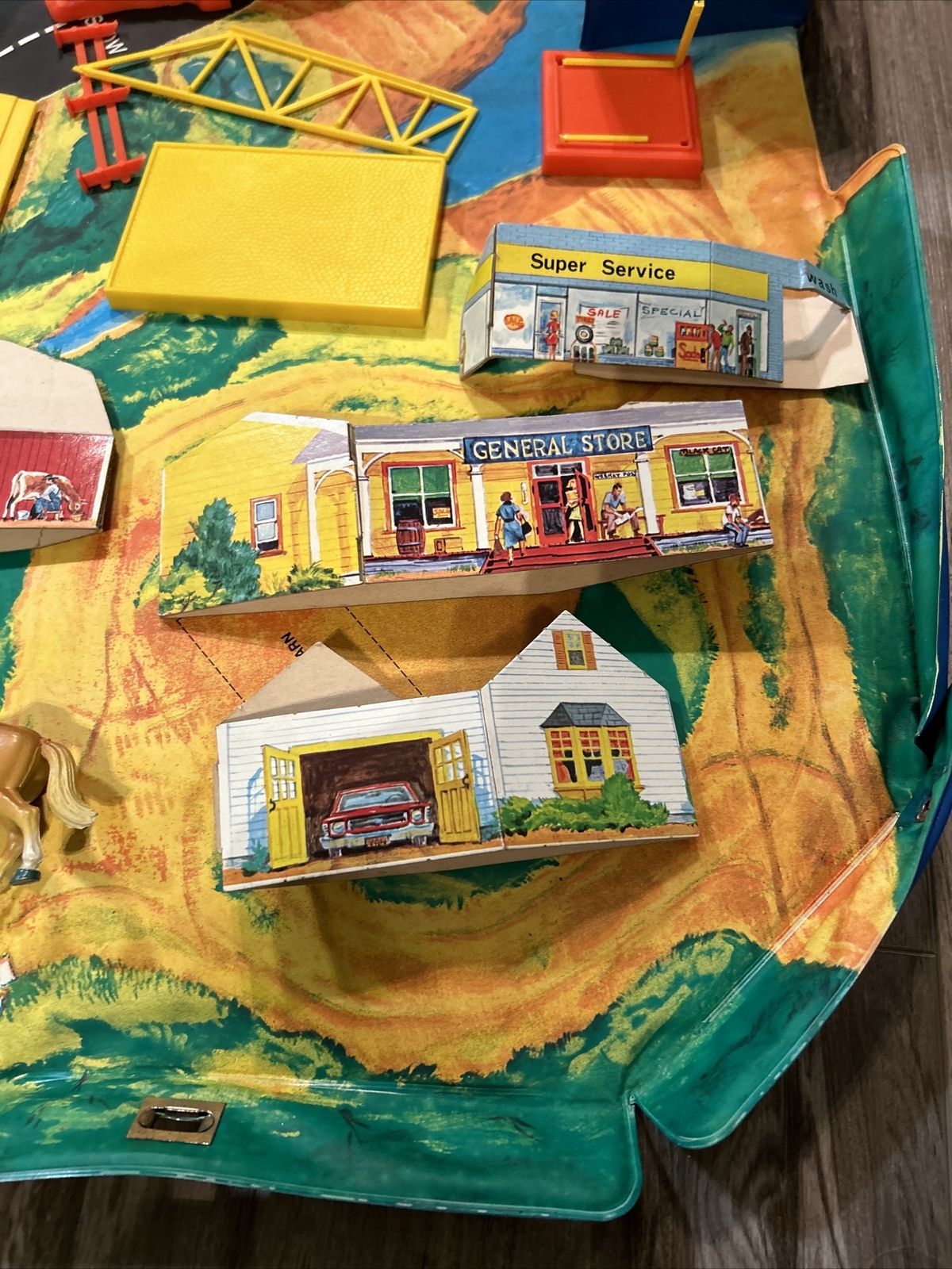 1977 LESNEY MATCHBOX COUNTRY PLAYSET CARRY CASE VINTAGE eBay