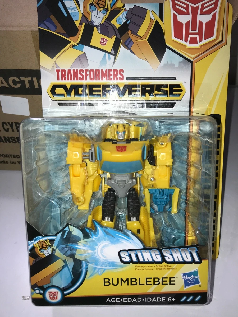 Transformers cyberverse sale warrior class bumblebee