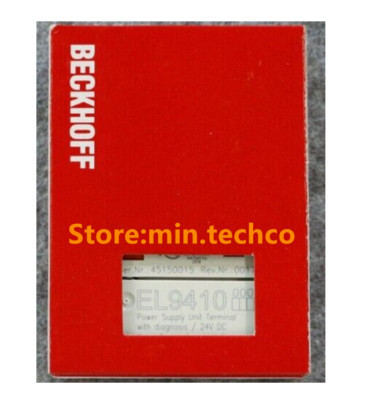 New In Box Beckhoff EL9410 Power Supply Terminal for Electric Bus Refresh EL9410
