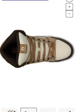 Volcom Evolve Workwear High Top Composite Toe Work Sneaker Brown Sz 10.