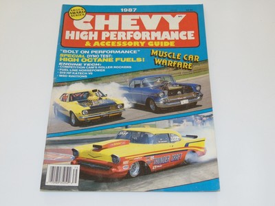 CHEVY High Performance Magazin 1987 - Vintage US-Muscle Cars 