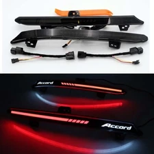 LED Reflector Tail Light Rear Bumper Lamp Smoke for Honda Accord 2018 2019 2020 