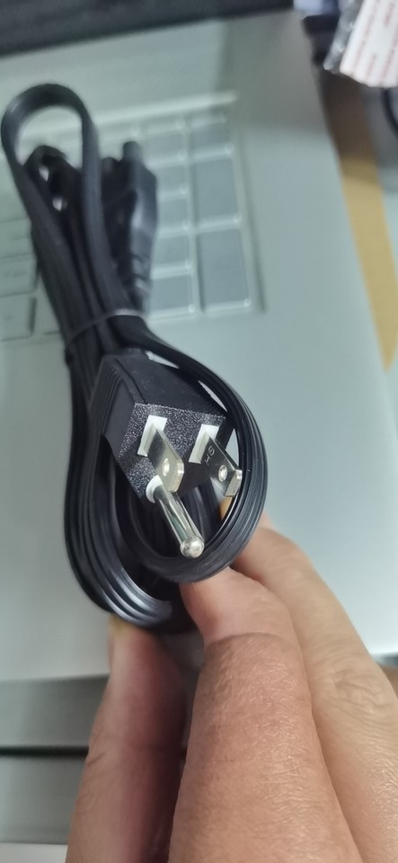 NEW Replacement US 6 Feet 3-Prong 3Pin Laptop AC Adapter Power Cord ...