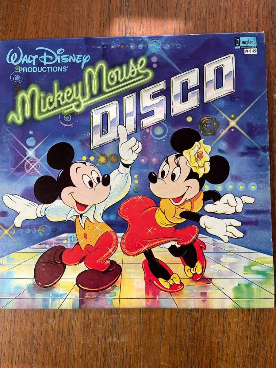 Mickey Mouse Disco LP 1979 Vinyl Record Disneyland 1V8122 | eBay