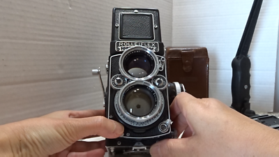 Rolleiflex DBP DBGM TLR Camera w/Carl ZEISS Planar 80mm 2.8 Lens