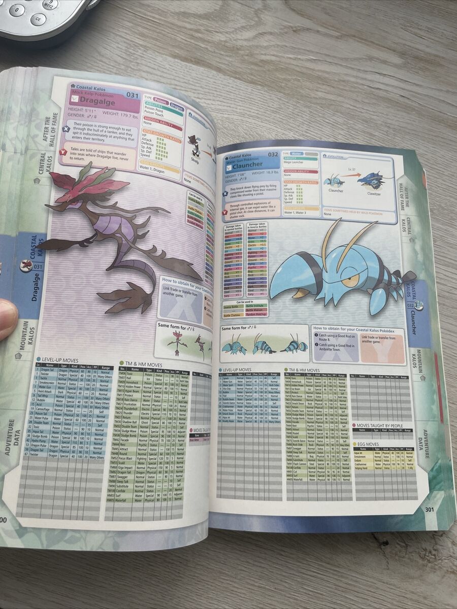 Pokémon X and Pokémon Y : The Official Kalos Region Pokédex and Postgame  Adventu