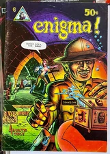 Enigma! 1 Larry Todd Reece Hector Tellez Apex Last Gasp Underground Comix VF