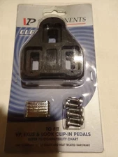 VP Components BLK1  cleats for Look and Exus pedals Nib  Tacchette Pedali 