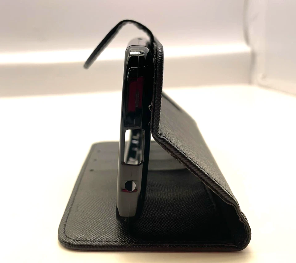 Sonne Premium Wallet Case for Samsung Galaxy Core Prime, Black, SRP $24.95 - image 3 of 4