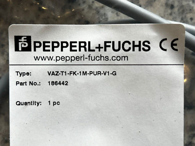 Pepperl Fuchs VAZ-T1-FK-1M-PUR-V1-G AS-Interface Passivverteiler 186442