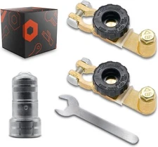 Moroso 74103 Battery Cable Terminal End Top Post Disconnect Switch Qty Of 2