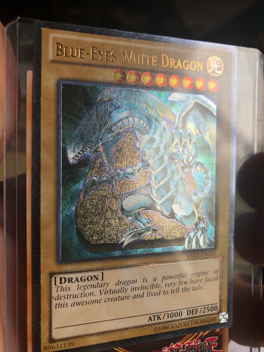 Yu-Gi-Oh 🚨PSA 9 or 10🚨 ULTIMATE RARE BLUE EYES WHITE DRAGON CARD