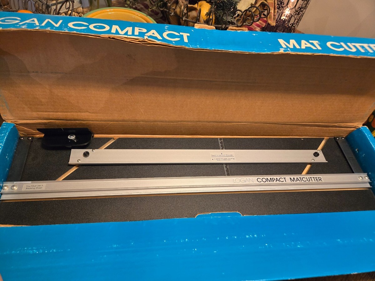 Logan Compact Mat Cutter Model #301 with Bevel Cutting Blade