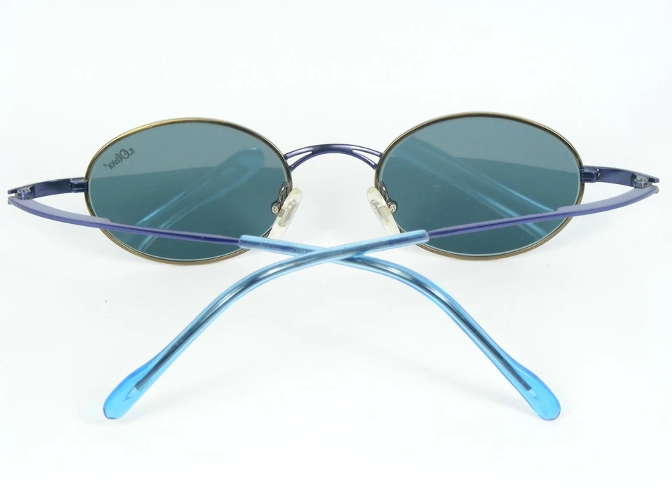 s. Oliver 3756 1 OLIVE /INDIGO BLUE SUNGLASSES GLASSES W/ GREEN LENS 45-18-142mm - Image 3 of 4