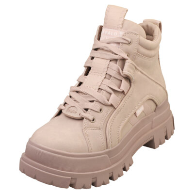 Buffalo Aspha Nc Mid Vegan Womens Fashion Boots in Mauve