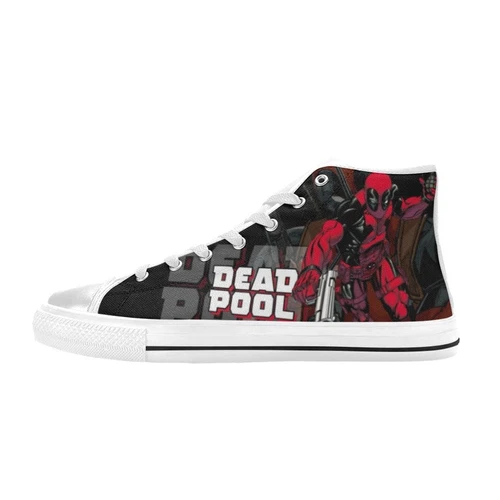 Deadpool 4 High Top Sneaker , Shoes Athletic