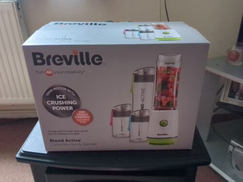 Breville VBL252 Blend Active ColourMix Family Blender - One-Touch - 4x Bottles - Photo 1/2