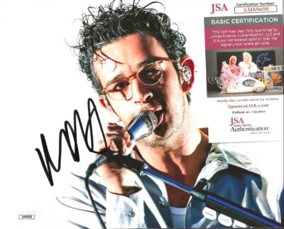 MATTY HEALY SIGNED THE 1975 LEAD SINGER 8X10 RARE - JSA COA