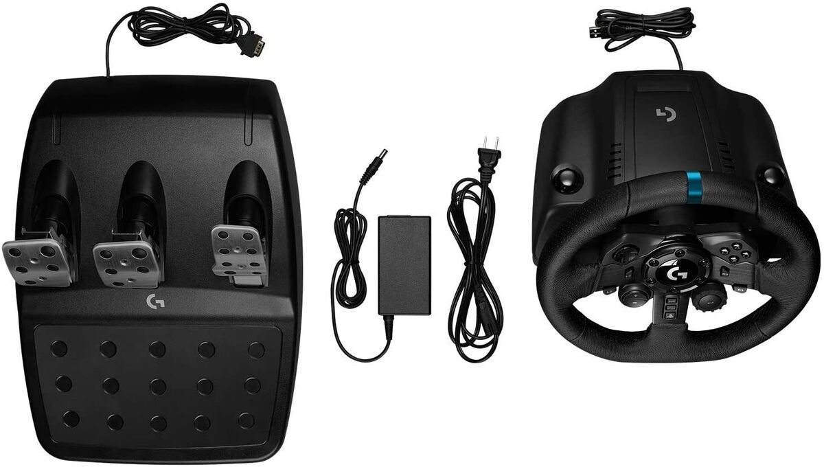 Logitech G923 Racing Wheel & Pedals for PC PS4 & PS5 Logitech G923 Racing Wheel & Pedals for PC PS4 & PS5