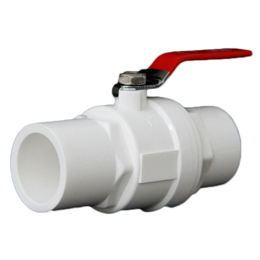 PVC Ball Valve Solvent Weld,For 20/25/32/40/50/63/75/90/110/125mm Water Pipe - Image 4 of 4