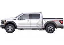 Graphic Car Hood Trunk Side Sticker For All Car Models Bed Box Decal Kit Custom