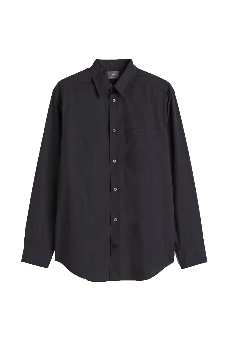 Corte Normal Divided by H&M Algodón Informal Con Botones camisas para hombres