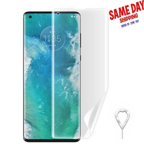 Explosion-Proof Soft Pet Screen Protector Film for Verizon Motorola edge+ Phone