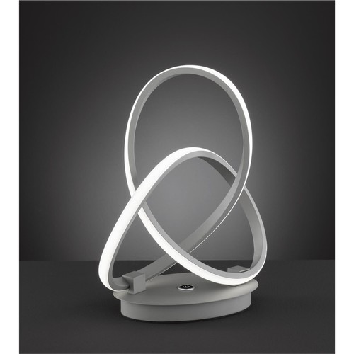 Tischleuchte Indigo Wofi by Global Technics LED Tischlampe Anthrazit dimmbar 19W - Bild 4 von 4