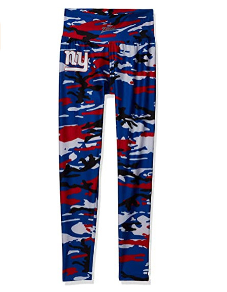 Женские леггинсы с камуфляжным принтом New York Giants от Zubaz NFL Womens